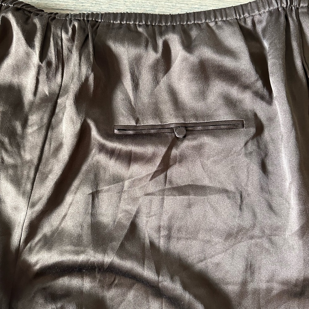 NEW Vince 100% Silk Pajama Pant-Size XXL-Brown-Retails for $375 - Picture 7 of 16